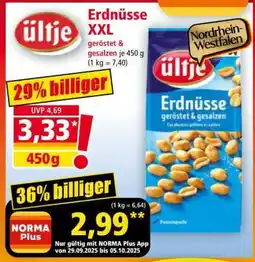Norma Erdnüsse XXL Angebot