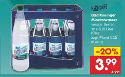 Netto Marken-Discount Bad Kissinger Mineralwasser Angebot