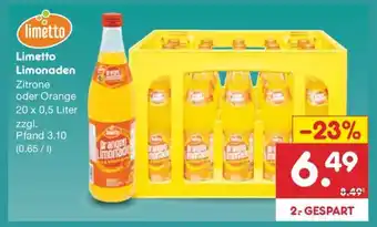 Netto Marken-Discount Limetto Limonaden Angebot