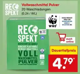 Netto Marken-Discount Vollwaschmittel Pulver Angebot