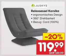 Netto Marken-Discount Relaxsessel Korsika Angebot
