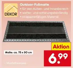 Netto Marken-Discount Outdoor Fußmatte Angebot