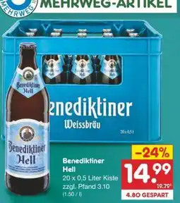 Netto Marken-Discount Benediktiner Hell Angebot