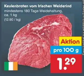 Netto Marken-Discount Keulenbraten vom Irischen Weiderind Angebot