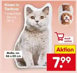 Netto Marken-Discount Kissen in Tierform Angebot
