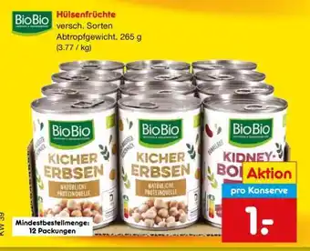 Netto Marken-Discount BioBio Kichererbsen Angebot