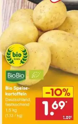 Netto Marken-Discount Bio Speise-kartoffeln Angebot
