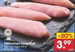 Netto Marken-Discount Hähnchen Innenfilet Angebot