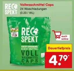 Netto Marken-Discount Vollwaschmittel Caps Angebot