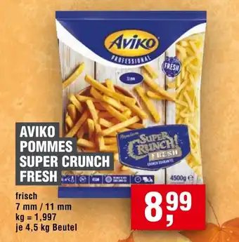 Handelshof AVIKO POMMES SUPER CRUNCH FRESH Angebot