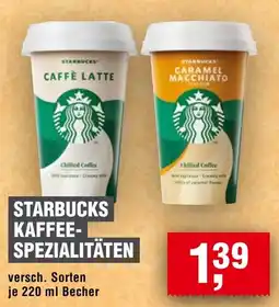 Handelshof STARBUCKS KAFFEE- SPEZIALITÄTEN Angebot