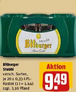 REWE Bitburger Stubbi Angebot
