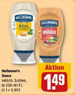 REWE Hellmann's Sauce Angebot