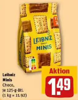 REWE Leibniz Minis Choco Angebot