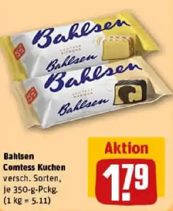 REWE Bahlsen Comtess Kuchen Angebot