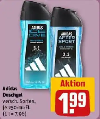 REWE Adidas Duschgel Angebot