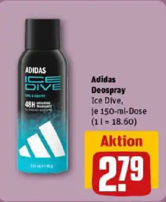 REWE Adidas Deospray Angebot