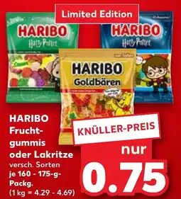 Kaufland HARIBO Frucht- gummis oder Lakritze Angebot