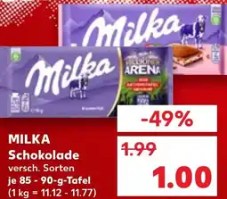 Kaufland MILKA Schokolade Angebot
