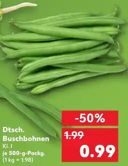 Kaufland Dtsch. Buschbohnen Angebot