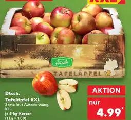 Kaufland Dtsch. Tafeläpfel XXL Angebot