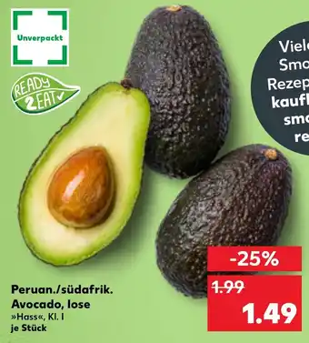 Kaufland Peruan./südafrik. Avocado, lose Angebot