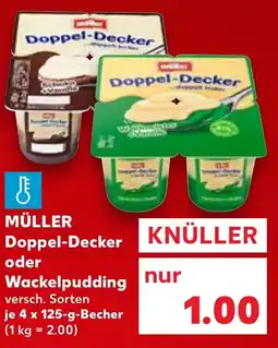 Kaufland MÜLLER Doppel-Decker oder Wackelpudding Angebot
