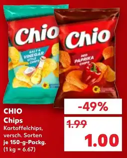 Kaufland CHIO Chips Angebot