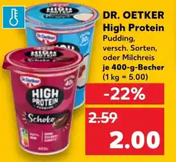 Kaufland DR. OETKER High Protein Angebot
