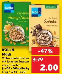 Kaufland KÖLLN Müsli Angebot