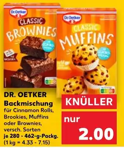 Kaufland DR. OETKER Backmischung Angebot