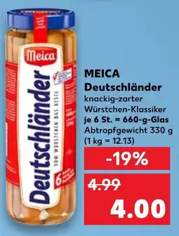 Kaufland MEICA Deutschländer Angebot