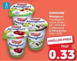 Kaufland EHRMANN Almighurt Angebot