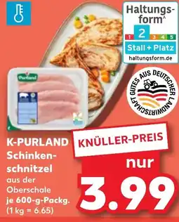 Kaufland K-PURLAND Schinken- schnitzel Angebot