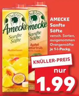 Kaufland AMECKE Sanfte Säfte Angebot