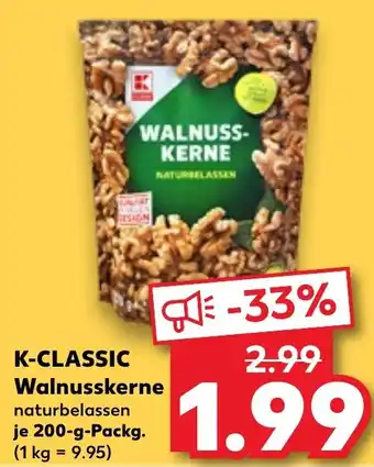 Kaufland K-CLASSIC Walnusskerne Angebot