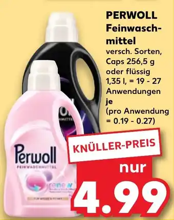 Kaufland PERWOLL Feinwasch- mittel Angebot