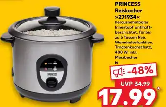 Kaufland PRINCESS Reiskocher 271934 Angebot