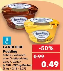 Kaufland LANDLIEBE Pudding Angebot