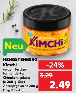 Kaufland HENGSTENBERG Kimchi Angebot
