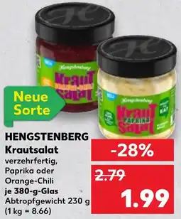 Kaufland HENGSTENBERG Krautsalat Angebot
