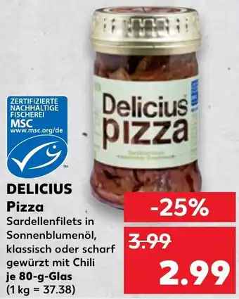Kaufland DELICIUS Pizza Angebot