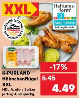 Kaufland K-PURLAND Hähnchenflügel XXL Angebot