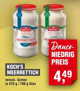Handelshof KOCH'S MEERRETTICH Angebot