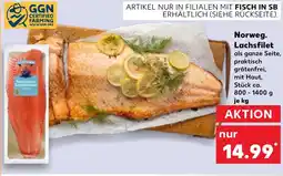 Kaufland Norweg. Lachsfilet Angebot