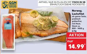 Kaufland Norweg. Lachsfilet Angebot