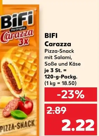Kaufland BIFI Carazza Pizza-Snack mit Salami Angebot