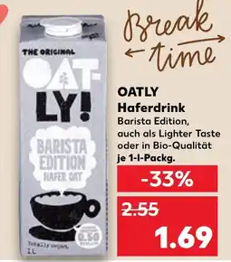 Kaufland OATLY Haferdrink Angebot