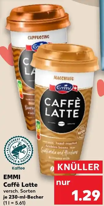 Kaufland EMMI Caffè Latte Angebot