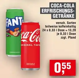 Handelshof COCA-COLA ERFRISCHUNGS- GETRÄNKE Angebot